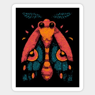 Sacred Emperor Moth | The All-Seeing Eye Insect Magnet